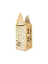 Świąteczne domki DIY (z lampkami LED i markerem)