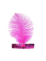 Opaska charleston różowa