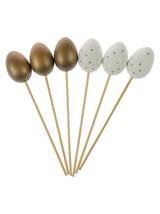 Jajeczka na piku glamour (6 szt.)