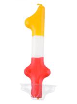 Świeczka cyferka - kolor nr 1