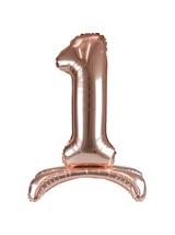 Balon foliowy cyferka XXL stojący nr 1