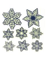 Śnieżynki świecące w ciemności