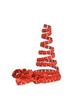 Łańcuch zdobiony czerwony