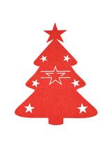 Etui na sztućce - choinki (4 szt.)