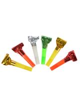 Gwizdki metalizowane (6 szt.)