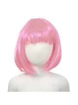 Peruka bob różowa