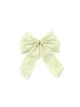 Kokarda duża kremowa