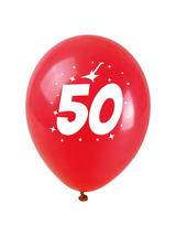 Balony jubileuszowe - 50 (3 szt.)