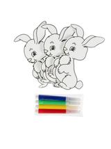 Zajączki do kolorowania