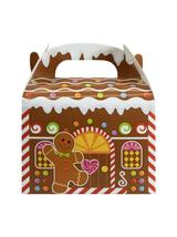 Papierowe domki - pudełko na upominki (2 szt.)