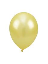 Balony metalizowane 12'' żółte (100 szt.)