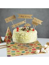 Pickery flagi - Kraft Balloons (9 szt.)