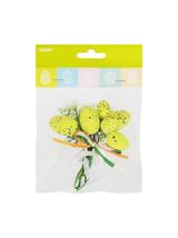 Dekoracja koszyczka wielkanocnego