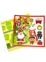 Świateczne naklejki z planszą