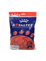 Balony metalizowane 10'' czerwone (100 szt.)