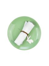 Wielkanocne obrączki na serwetki (z zawieszką) (4 szt.)