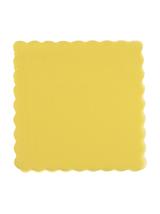 Serwetki gastronomiczne - żółte 15x15 cm (120 szt.)