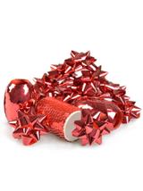 Zestaw do dekoracji prezentów czerwony