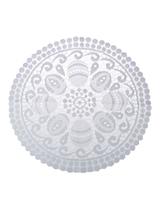 Serwetka na koszyczek z ażurowym wzorem