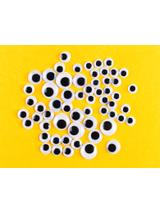 Ruszające się oczka do zestawu zrób to sam (50 szt.)