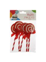 Dekoracja ciasta - lizaki (5 szt.)