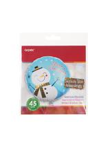 Świąteczny balon foliowy okrągły