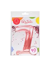 Balon foliowy cyferka XXL stojący nr 7