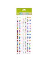 Samoprzylepne kryształki dekoracyjne - duże