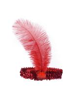 Opaska charleston czerwona