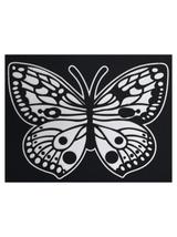 Aksamitna kolorowanka - motyl