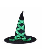 Kapelusz wiedźmy z wiązaniem