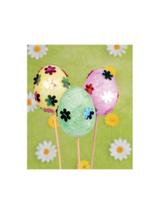 Zestaw dekoracji kreatywnych na piku II (jajka x3, elementy do zdobienia)