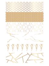 Zestaw Glamour - barwnik z owijkami termokurczliwymi (6 szt.)