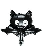 Halloweenowy balon foliowy figurka - nietoperz