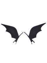 Skrzydła nietoperza - spinki (2 szt.)