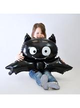 Halloweenowy balon foliowy nietoperz