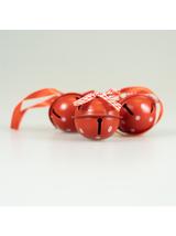 Dzwoneczki dekoracyjne - czerwone