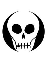 Szablony do dyni halloweenowej (10 szt.)