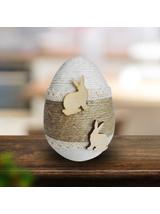 Zestaw dekoracji kreatywnych - rustykalne pisanki