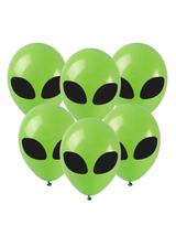Balony z nadrukiem UFO (6 szt.)
