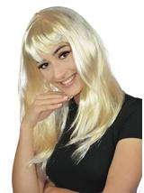 Peruka długowłosa blond
