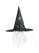 Kapelusz czarownicy z włosami