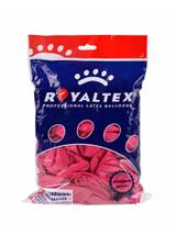 Balony metalizowane 10" ciemne różowe nr 083 (100 szt.)