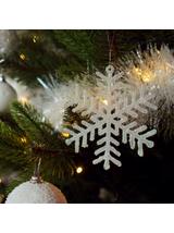 Śnieżynki akrylowe (6 szt.)