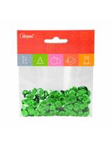 Cekiny dekoracyjne zielone