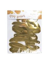 Girlanda Happy Birthday złota