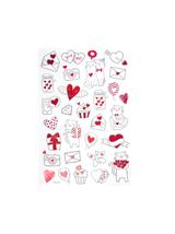 Naklejki - serduszka na wesoło