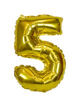 Balon foliowy cyferka XXL - nr 5