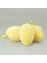 Dekoracyjne jajeczka flokowane (6 szt.)