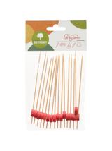 Szpilki do koreczków z serduszkami (16 szt.) - FSC 100%